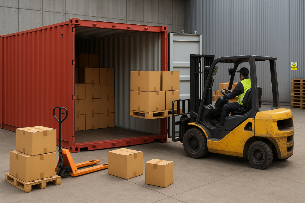 Container Packing and Unpacking